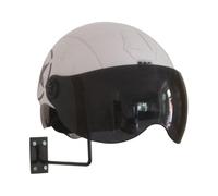 Portaobjetos de pared genérico - Portacasco metálico fijado a la pared - Organización ahorradora de espacio resistente para cascos, motocicletas y postizos