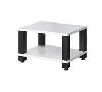 Portaoggetti per Console di Gioco - Rack Multi-ripiano Elegante per DVD Videogiochi e Accessori - Supporto Centrale per Intrattenimento e Apparecchiature Audio