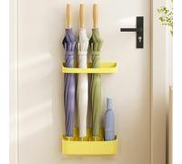 Portaombrelli, supporto per ombrelli da Interno, rastrelliera per ombrelli, Organizer per ombrelli da parete per la casa, portaombrelli per Porta d'ingresso, Senza fori, decorazione per la c