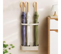 Portaombrelli, supporto per ombrelli da Interno, rastrelliera per ombrelli, Organizer per ombrelli da parete per la casa, portaombrelli per Porta d'ingresso, Senza fori, decorazione per la c
