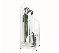 Portaombrelli, supporto per ombrelli in Ferro battuto Stile nordico Creativo, contenitore per ombrelli di Grande capacità per casa e Hotel (Bianco A)