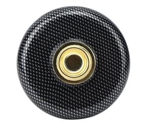 Portapado en el soporte para el violonchelo Anti slip Mat de Protector de plástico de metal para violonchelistas Profesionales de la etapa del hogar Brown Black 9.4 x 2cm (Negro)