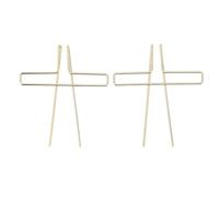 Portapáginas con Clip para libros de música, 10 Uds., soportes para partituras de Metal, soporte para páginas de libros para lectura, soporte abierto para libros portátil (GOLD)