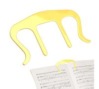 Portapáginas para libros, marcadores de páginas de música, clips para mantener abiertos libros, pianos, lecturas de libros, aulas, escuela, atril