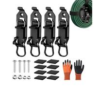 Portapalas para Camión,Abrazadera Metálica Liberación Rápida Soporte | Soporte Abrazadera Montaje Pala | para Camiones Remolques Autocaravanas ATV Barcos Tractores Pickups Y Más Vehículos