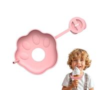 Portapalomitas, titulares de palomitas para niños pequeños,No hay titulares de hielo por goteo para los - Catcher lavable reutilizable portátil, bandeja a prueba de fugas para niñas, niños