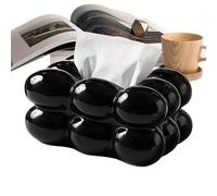 Portapañuelos,Diseño Decorativo de algodón de azúcar | Organizador Cuadrado para Pañuelos de Papel,para Oficina, Escritorio, Salón, Cocina, Encimera, Viajes en Coche y Mesas