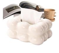 Portapañuelos | Diseño Decorativo de algodón de azúcar - para de Pañuelos en Forma de Cubo | para Oficina, Escritorio, Salón, Cocina, Encimera, Viajes en Coche y Mesas