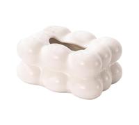 Portapañuelos - Organizador Decorativo con Diseño Estético de Algodón de Azúcar,Organizador de Pañuelos de Papel,para Salón, Oficina, Escritorio, Cocina, Baño, Viaje, Coche, Encimera