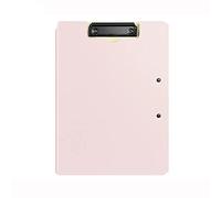 Portapapeles, 1 pieza Clip for firmar contratos de reuniones negocios A4 almacenamiento documentos multifuncional Tablero escritura carcasa dura Almohadilla archivo expandible(Pink)