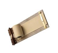 Portapapeles colgante retro con rollo de papel de notas reemplazable y cortador para cocina, oficina, hogar, decoración de pared, juego de portapapeles retro