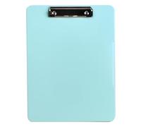 Portapapeles con almacenamiento, portapapeles de almacenamiento con clip de perfil bajo, carpeta A4 de apertura lateral, plástico impermeable para suministros de oficina escolar