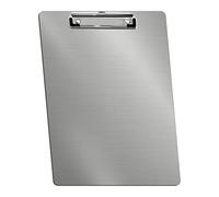 Portapapeles de aluminio Acrimet letra tamaño perfil bajo Clip (color plata) (1 unidades)