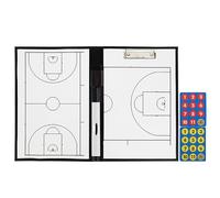 Portapapeles de baloncesto doble cara, Portapapeles y Playbook de Baloncesto for .es, con Ajedrez, bolígrafo, 30 hojas papel A4