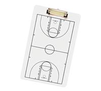 Portapapeles de baloncesto - Tablero de PVC de borrado seco, tablero de coaching | Juegos de análisis - vivienda de entrenamiento, resistente a la intemperie, adecuado para competición y