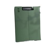 Portapapeles de madera Bloc de notas carpeta archivos portapapeles plegable impermeable perfil A4 papelería(Color 4)