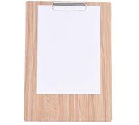 Portapapeles de Madera de 8 K, Tablero de Dibujo Ligero, Tablero de Escritura para Estudiantes con Clip de Metal, Ideal para el Aula