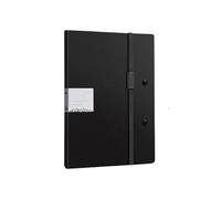 Portapapeles de oficina fácil de usar, diseño compacto para reuniones de negocios y almacenamiento de documentos, organización de archivos, carpetas ergonómicas de firma