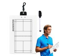 Portapapeles de voleibol, pisapapeles de voleibol para entrenadores | Tablero de perforación para deportes de pelota,Junta de estrategia de doble cara para deportes de pelota, entrenamiento de
