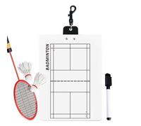 Portapapeles de voleibol - Tabla deportiva de doble cara | Tabla de perforación para Ball Sport | Grabadora de datos - Clip para jugar juegos | Portapapeles de bádminton para accesorios de puntuación
