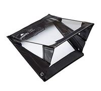 Portapapeles Impermeable A5 Horizontal Paperdry, Negro, PVC Resistente con Protección al Frío, Cubierta Transparente y Almacenamiento para Uso en Exteriores