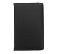 Portapapeles Pequeño para Restaurante, Portachequeras PU Negro | Gestión de Pedidos en Cocina, Agarre Seguro y Limpieza Fácil, para Camareras y Servicio