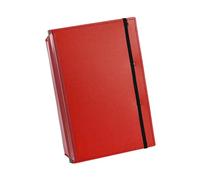 Portapapeles plegable de enfermería para estudiantes, enfermeras, médicos, bloc de escritura plegable de bolsillo de 2 capas con banda elástica profesional