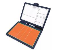Portapapeles plegable para voleibol, tabla magnética de entrenamiento de voleibol, impermeable y duradero, fácil de transportar, para explicar la estrategia