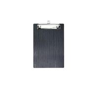 Portapapeles Portapapeles de escritura madera portátil, archivador, soporte for documentos, papelería oficina(A5-Black)