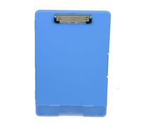 Portapapeles portátil con contenedor de archivos, clip de metal, 14 x 9.84 pulgadas, portapapeles multiusos de enfermería para escuela, oficina, caja de documentos con ranura para bolígrafo