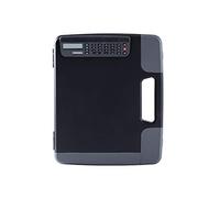 Portapapeles portátil para documentos con calculadora, soporte multifuncional, suministros de oficina