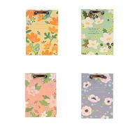 Portapapeles Tablero de Clip estacionario for oficina, carpeta soporte for archivadores A4, for notas, archivos papel, retención documentos(Red)