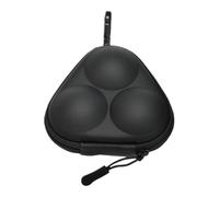 Portapelotas de golf - Con mosquetón y estuche rígido pequeño | Bolsas de almacenamiento para pelotas de golf - Para mujeres, hombres, golfistas, principiantes, campo, driving range y práctica al aire