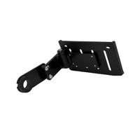 Portaplacas Moto Ajuste para Harley Softail Fat Low Rider Heritage 2018-Up Soporte de Placa matrícula Plegable Parte Trasera
