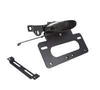 Portaplacas Moto Ajuste para Husqvarna 701 Enduro Supermoto 2016-2024 Soporte de Montaje Placa matrícula Trasera eliminador Guardabarros(Black)