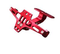 Portaplacas Moto Compatible con Yamaha MT07 MT09 MT10 R1, Accesorios para Motocicleta, Soporte de Montaje Placa matrícula Trasera, Luces señal Giro Portamatrículas Motocicleta(E)