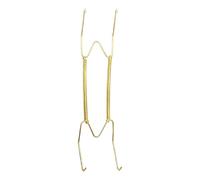 Portaplatos pequeños - Soportes de pared de hierro dorado para platos | Estante de pared multifuncional con paneles metálicos invisibles para reloj, paraguas, llaves, bolso | Expositor de pared