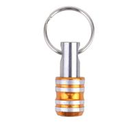 Portapuntas de Destornillador Liberación Rápida, Acero Inoxidable Plata | Cambio Rápido de Brocas, para Puntas de 1/4 Pulgada y Vasos de 1/4, Uso Taller
