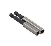 Portapuntas magnético de 60mm de largo 1/4 de broca magnética CRV para tornillos 1 pieza