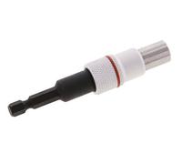 portapuntas magnético de cambio rápido de 1/4" (6,3 mm) Funcionamiento mecánico con una sola mano