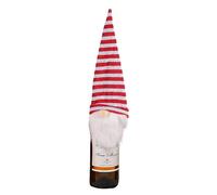 - Portarbotellas de Vino de muñeca, Cubierta Linda de Botella de Vino de Punto, Decoraciones de Vino para Mesa de Comedor de Navidad, Decoraciones de Fiesta, Cubierta de Vino, decoración
