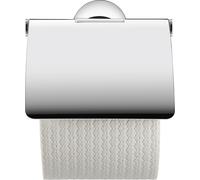 Portarollos de papel Duravit Starck T, con tapa, 0099401000, color: cromo