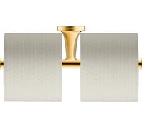 Portarollos de papel Duravit Starck T, doble, 0099383400, color: oro cepillado