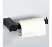 Portarollos Papel Higiénico, SAYAYO Soporte Papel Higienico Negro Porta Rollos de Papel Higienico Portarrollos Baño Acero Inoxidable para Baño y Cocina, EGKN2311-B