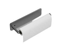 Portarollos Soporte Autoadhesivo for Papel de Cocina, sin Necesidad taladrar, for servilletas, pañuelos, Toallas, Rollos higiénico, armarios, Estante Almacenamiento for baño(Grey)