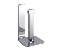 Portarotolo a muro Gedy in acciaio inox e cromall serie Outline