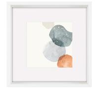 portarretratos de diseño walther Forma del marco de madera 3D FSC 50x50 cm, blanco, HNX550W