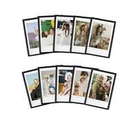 Portarretratos magnético pequeño de 2 x 3, mini marcos magnéticos personalizados para refrigerador para Fujifilm Instax Mini 12 11 99 90 40 9 8 7 EVO películas de 3 pulgadas, para fotos de 5,4 x 8,6
