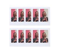 Portarretratos magnético pequeño de 2 x 3 pulgadas para refrigerador, mini marcos magnéticos personalizados para Fujifilm Instax Mini 12 11 99 90 40 9 8 7 EVO películas Evo, para fotos de 54 x 86 mm