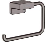 Hansgrohe Portarrollos AddStoris 41771340 sin tapa Negro cepillado